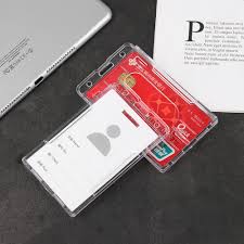 Congratulations on the promotion! or best business development manager 2018!. Hard Plastic Double Sided Card Holders Multi Use Card Sleeve Badge Protector Cover Durable Two Sided Id Business Case Buy At The Price Of 0 47 In Aliexpress Com Imall Com