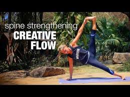 Spine Strengthening Creative Flow Yoga Class Five Parks Yoga Youtube Yoga Sequences Yoga Flow Yoga Therapy