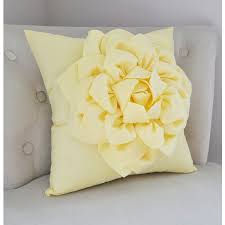 Check out our light yellow pillow selection for the very best in unique or custom, handmade pieces from our декоративные подушки shops. Light Yellow Dahlia Flower Pillow Decorative Spring Pastel Pillow Pale 35 Liked On Polyvore Featurin Pastel Pillows Flower Throw Pillows Yellow Pillows
