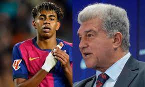 Lamine Yamal se enfada con Laporta, tiene un ofertón para irse del Barça y  no renovar