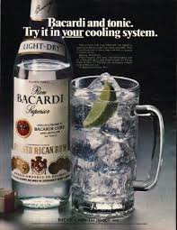 1980 Bacardi Rum Vintage Ad Cooling System Bacardi Bacardi Rum Rum