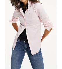 Quantité de chemisier bleu ciel. Chemise Femme Tommy Jeans Rayee Dw0dw04707