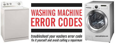 We add more information as we learn so if you can't find what you need please ask in the repair forums. Washing Machine Error Codes Front Load And Top Load Washers