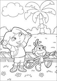 There are tons of great resources for free printable color pages online. Kids N Fun Com 84 Coloring Pages Of Dora The Explorer