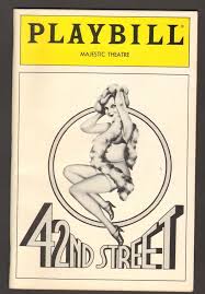1986 Playbill 42nd Street Majestic Theater Dolores Gray Jamie Ross Broadway Playbills Majestic Theatre Broadway