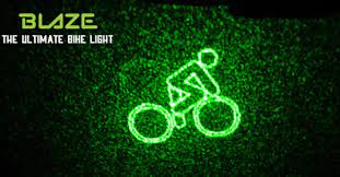 Bicycle lighting is illumination attached to bicycles whose purpose above all is, along with reflectors, to improve the visibility of the bicycle and its rider to other road users under circumstances of poor ambient illumination. Bicycle Laser Light Aims To Prevent Accidents Inhabitat Green Design Innovation Architecture Green Building