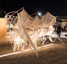 Art market estimated value about theo janssen works of art. I Try To Make New Forms Of Life Says Strandbeests Creator Theo Jansen Dezeen