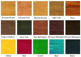 Rustins Wood Dye Pine 250ml Rustins Wood Dye Colour Chart