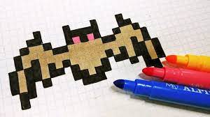 Pixel Art de Halloween - Cómo dibujar un murciélago | Pixel art, Spiderman  drawing, Minecraft pixel art