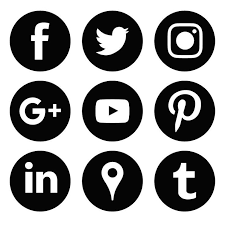 Round Social Media Icons New Socialmediaicons Social Media Icons Vector Social Media Icons Social Media Icons Free