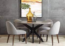 Hazelton Midcentury Modern Round Dining Table Round Dining Room Table Round Dining Table Modern Modern Dining Side Chairs
