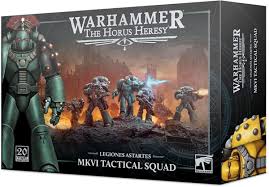 Warhammer The Horus Heresy - Legiones Astartes MKVI Tactical Squad - Game  On Toymaster Store