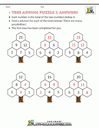 Give your child a boost using our free, printable 2nd grade math worksheets. Addition Math Puzzles Worksheets 99worksheets