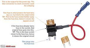 You might need to check the owner's manual, but they can usually be found under the steering wheel. Diy Hardwiring Your Dashcam Team Bhp
