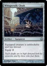 whispersilk cloak magic the gathering cards the gathering magic the gathering