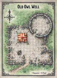 Old owl well map