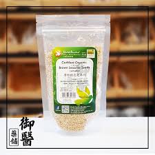 Use this nutritious oil for sautés, baked goods, spicy marinades, braised vegetables, and. Health Paradise Organic Brown Sesame Seeds Unhulled æœ‰æœºæ£•è‰²èŠéº»ç±½ 200g