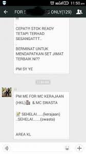 Klinik cempaka ii mc (jst). Mc For Sale Rm 30 Only