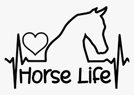 Download Heart Horse Svg Hd Png Download Kindpng