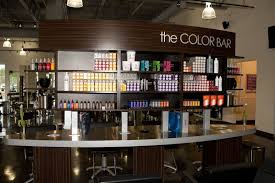 A hair salon is a place where one goes to get their hair done so that it can look beautiful and attractive. Stunning Color Bar From Paul Mitchell The School I Ll Have One In My Salon Salon Interior Design Hair Salon Interior Beauty Salon Interior