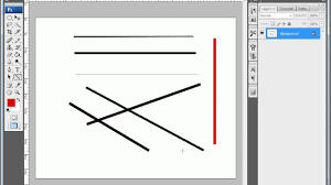 Cara menampilkan garis di photoshop. Cara Mudah Membuat Garis Di Photoshop Youtube