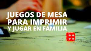 🔴en este vídeo te enseño cómoo imprimir unos juegos de mesa que te traigo listos para jugar, debido a que los tableros de los juegos como ajedrez, monopoly,. Juegos De Mesa Imprimibles Para Toda La Familia