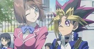 Yugi and kaiba have a special duel that transcends dimensions. Yugi Tea The Dark Side Of Dimensions Yugioh Thedarksideofdimensions 2016 Anime Movie Yugimutou Teagardner Anime Yugioh Dark Side Of Dimensions