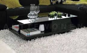 Salontafel Zwart Hoogglans Aktie Wonen Nl Salontafel Koffietafel Zwart Glas