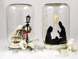 Mason Jar Paper Snow Globes Pazzles Craft Room