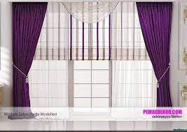 Modern Salon Perdesi Modelleri Bedroom Design Inspiration Curtain Designs Cool Curtains