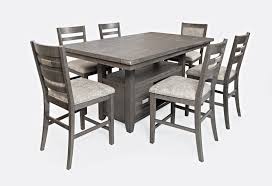 Give your dining room the perfect centerpiece with a dining room table from arhaus. Altamonte Grey Wood Counter Height Dining Table By Jofran Furniture