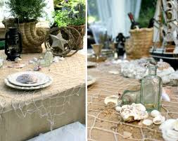 If you've been reading ibc for a while, you'll know that i'm crazy about christmas. Nautical Tablescape Decor Ideas With Decorative Fish Net Coastal Decor Ideas Interior Design Diy Shopping