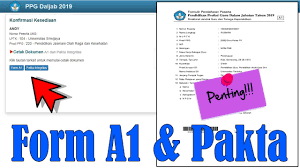 Oleh sebab itu, menjadi peserta ppg dalam jabatan pun anda akan diinstruksikan untuk. Segera Cetak Format A1 Dan Pakta Integritas Mahasiswa Ppg 2019 Youtube