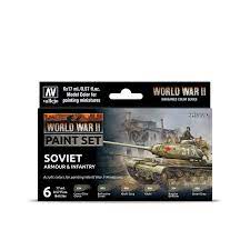 Vallejo Model Color Set Wwii Soviet