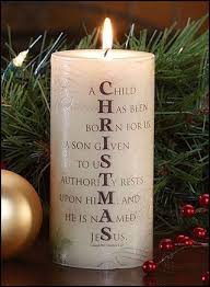 Download And Print The Image Tape To A Candle Also Idea To Use Tea Lights In Pillars So They Last Lon Christmas Candle Christmas Quotes Christmas Scripture