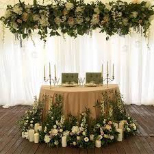 Centros de mesa para boda con velas flotantes. Arreglo Mesa Principal Para Boda Arreglos Florales De Boda Mesas De Boda Arreglos Para Boda