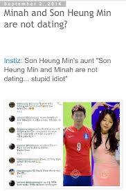 Girl's day # 126 : Kent On Twitter I Don T Like Son Heung Min Since He And His Family Treated Minah Really Badly Https T Co 7ahyn1ont5