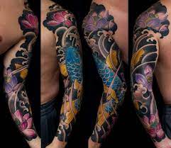 Https Tattmag Com Wp Content Uploads 2020 10 Blue Koi Fish Tattoo 4 Jpg Japanese Tattoo Tattoo Portfolio Sleeve Tattoos