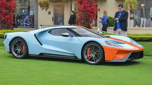 Fast From The Past Ford Gt Heritage Edition Gets Retro Gulf Livery Ford Gt Car Ford Ford Gt40