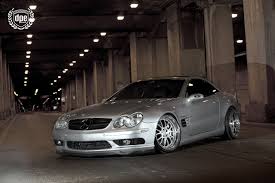 Mercede Benz Sl55 On Dpe St7 Steplip Mercedes Benz Cars Mercedes Benz Slk Mercedes Sl55 Amg