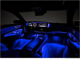 Mercedes S Class Coupe Interior Custom Car Interior Mercedes Interior Car Lights