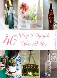 You will learn how to turn empty wine bottles into beautiful vases, candle. 40 Spine Tingling Upcycled Wine Bottle Craft Ideas Cool Crafts
