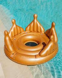Funboy Royal Crown Island Pool Float
