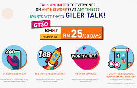Default plan, tidak perlu subscribe. U Mobile Giler Talk Unlimited Calls And 1gb Data For Rm25 Month Soyacincau Com