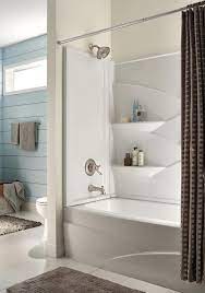 If you have 70 square feet of space, the walls would be about $12.50 per square foot, or $875 for materials alone. Bathtub Walls Surrounds At Lowes Com
