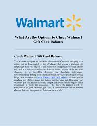 Browse our selection of cash back and discounted walmart gift cards, and join millions of members who save with raise. Walmart Visa Gift Card Walmart Gift Card Balance Check Online By Johnandsmith12 Issuu