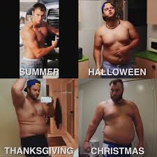 The Fat Boy Diet — fattdudess: holiday weight gain: simmo edition