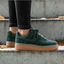 Black Suede Air Force 1 Gum Sole Mens Nike Air Force 1 Suede Lv08 Olive Gum Size 39 40 41 42 43 44 45 Idr 710 000 Premium Original Box Info Pe Nike Air Force Ones Nike Air Nike Air Force