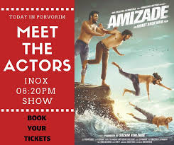 Amizade Meet Superstar John D Silva Gaurav Pokle Dhruv Sincro Sidhant A Kanekar Chetan Upadhye Vaishnavi Pilankar Today In Porvorim Inox Go Book Your Tickets Https In Bookmyshow Com Goa Movies Amizade Et00090375 User Reviews Mall de goa is the largest mall in goa which is situated in porvorim. facebook