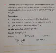 Isıl Denge Soruları ve Cevapları, Soru Çözümü, Soru Bankası - Kunduz